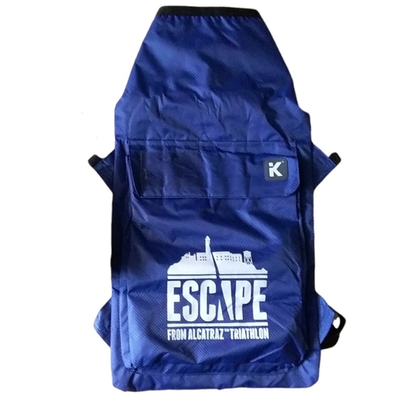 KitBrix PoKit Backpack Rucksack Escape From Alcatraz Triathlon Graphic - Picture 2 of 9